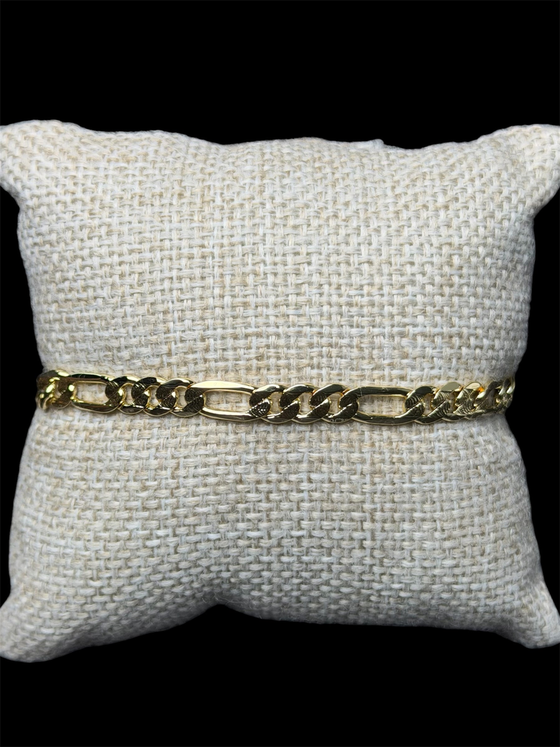 Pulsera Crtr 6 mm Oro Laminado 18 K