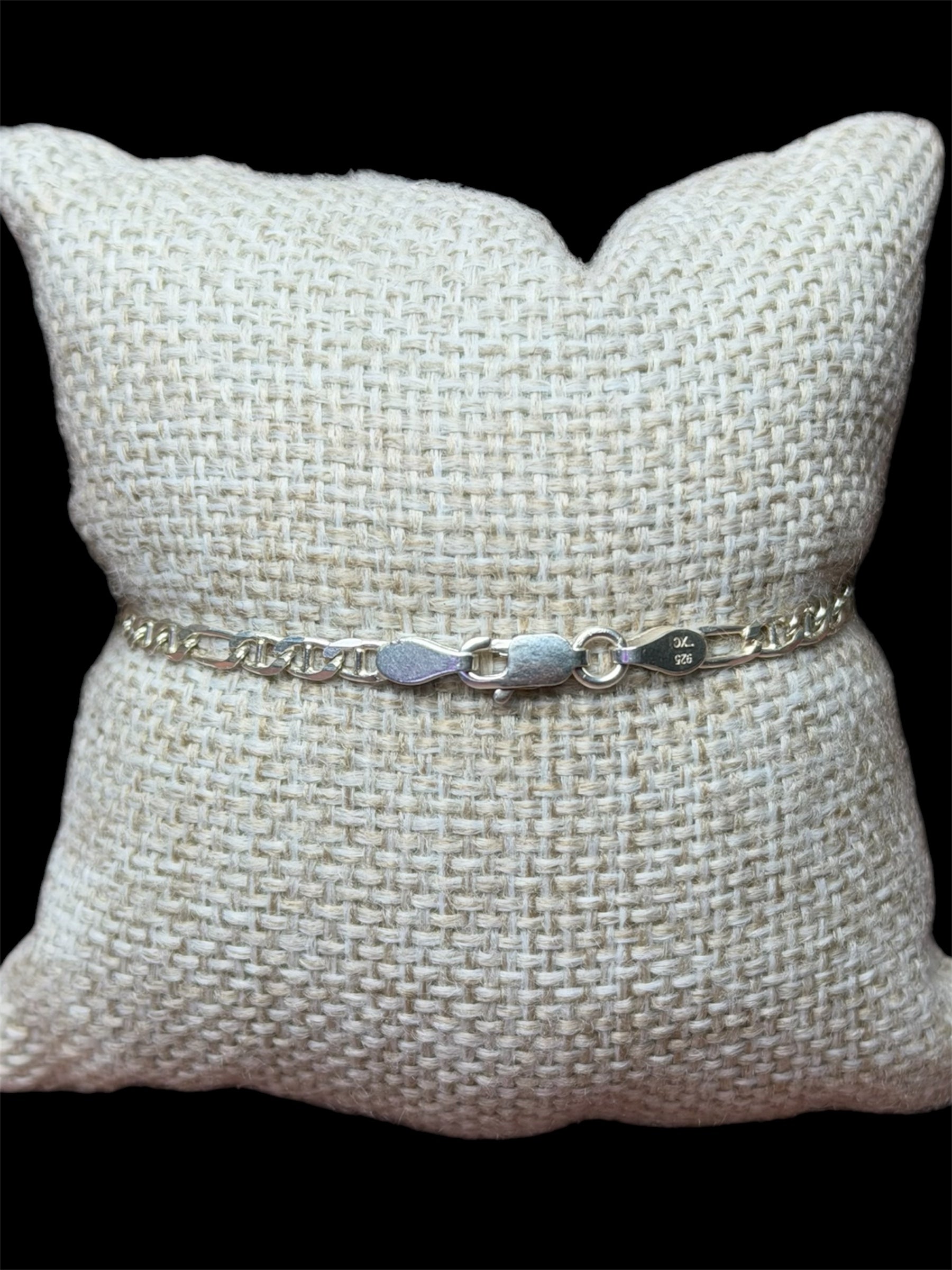 Pulsera Figuras 3 mm Plata 925