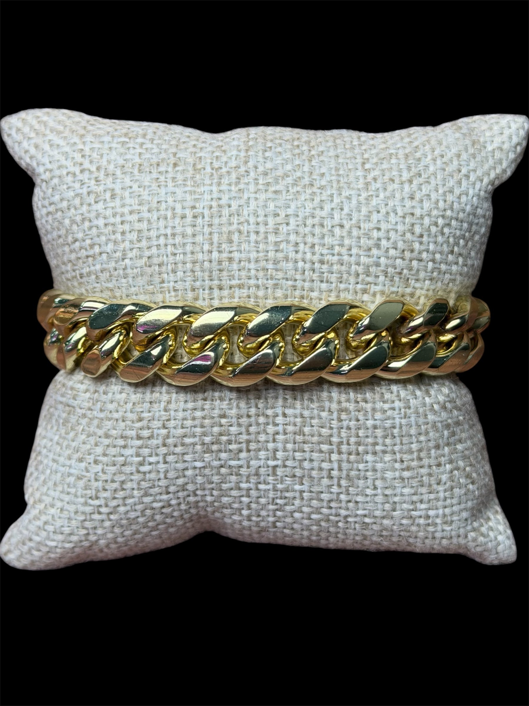 Pulsera MNC 14 mm Dorada