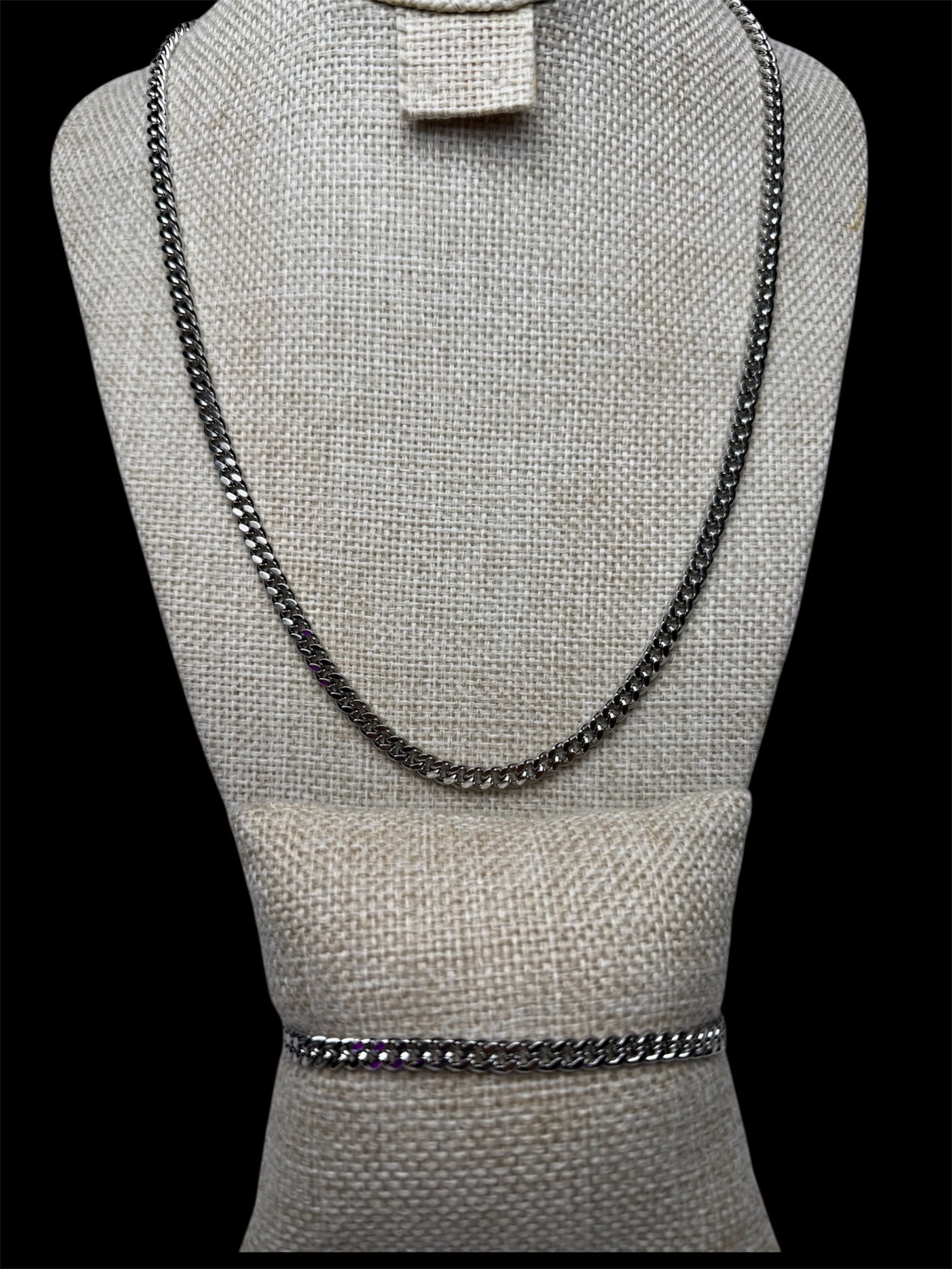 Set Cubano Plata 5 mm